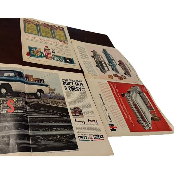 Vintage 1960s Magazine Ads Lot Cars Food Home Bulova Nabisco SAAB Falcon Chevy - Picture 6 of 10